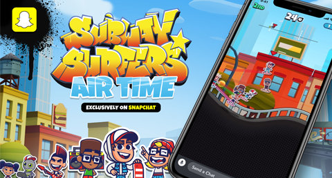 Subway Surfers Airtime launches exclusively for Snap Games