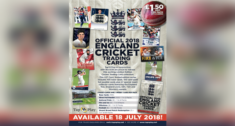 England We are Cricket 2018 complete base set 1-100 Trading cards Tap n play