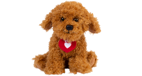 waffle dog cuddly toy