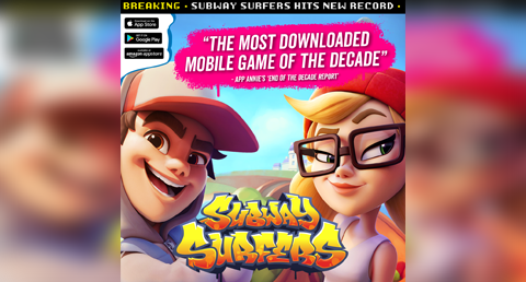 Subway Surfers sets record, first game with over 1 billion downloads -  Android Community