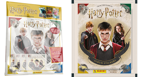 Brazil Panini harry potter and the half-blood prince sticker pack in Spanish x2 
