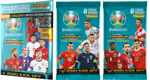 PANINI ADRENALYN XL UEFA EURO 2020/2021 KICK OFF RARE PLATINUM all cards 1-405