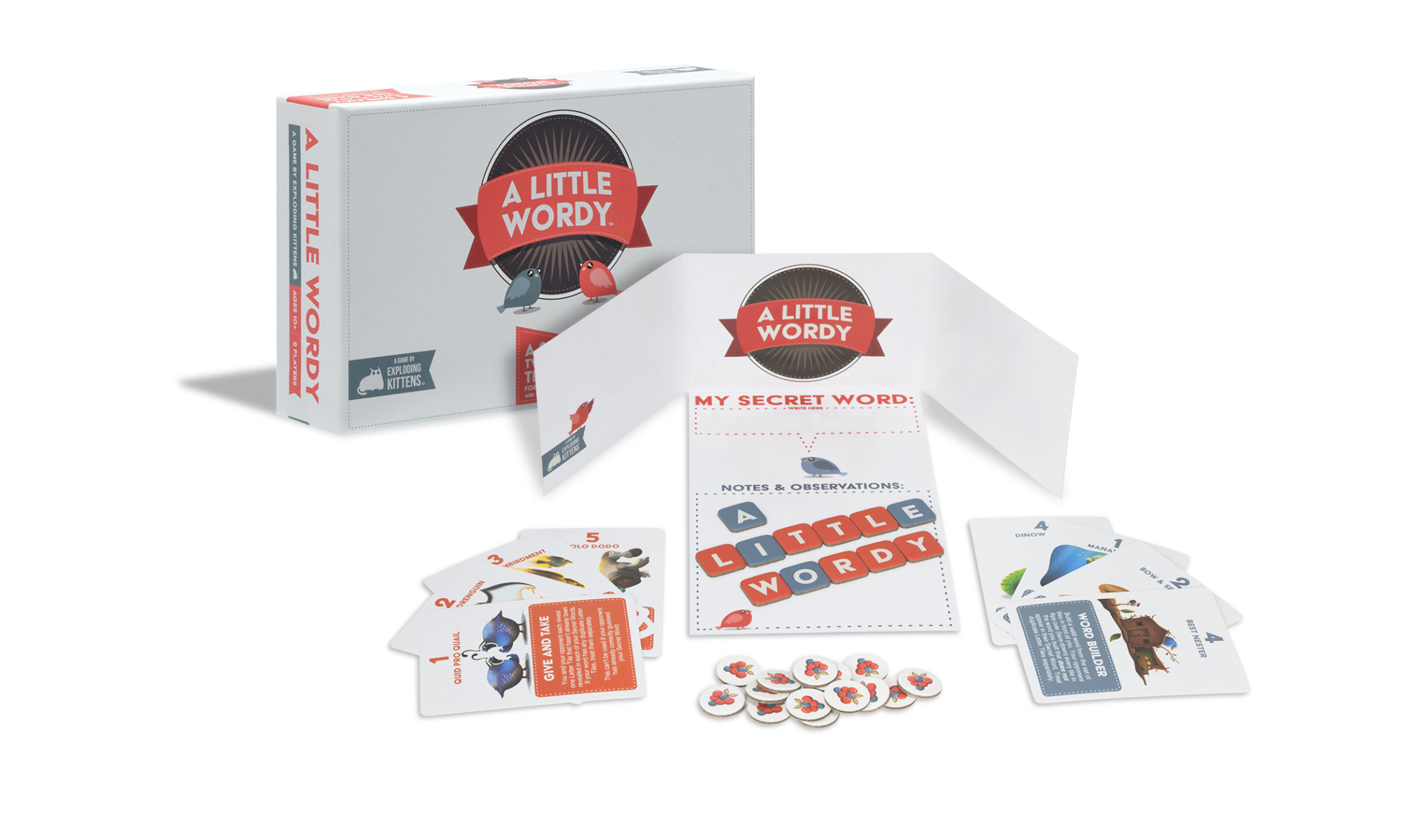 Exploding Kittens: 2 Player Edition, Board Games