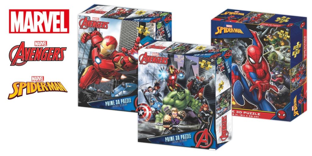 Kidicraft launches new Marvel 3D puzzle range -Toy World Magazine