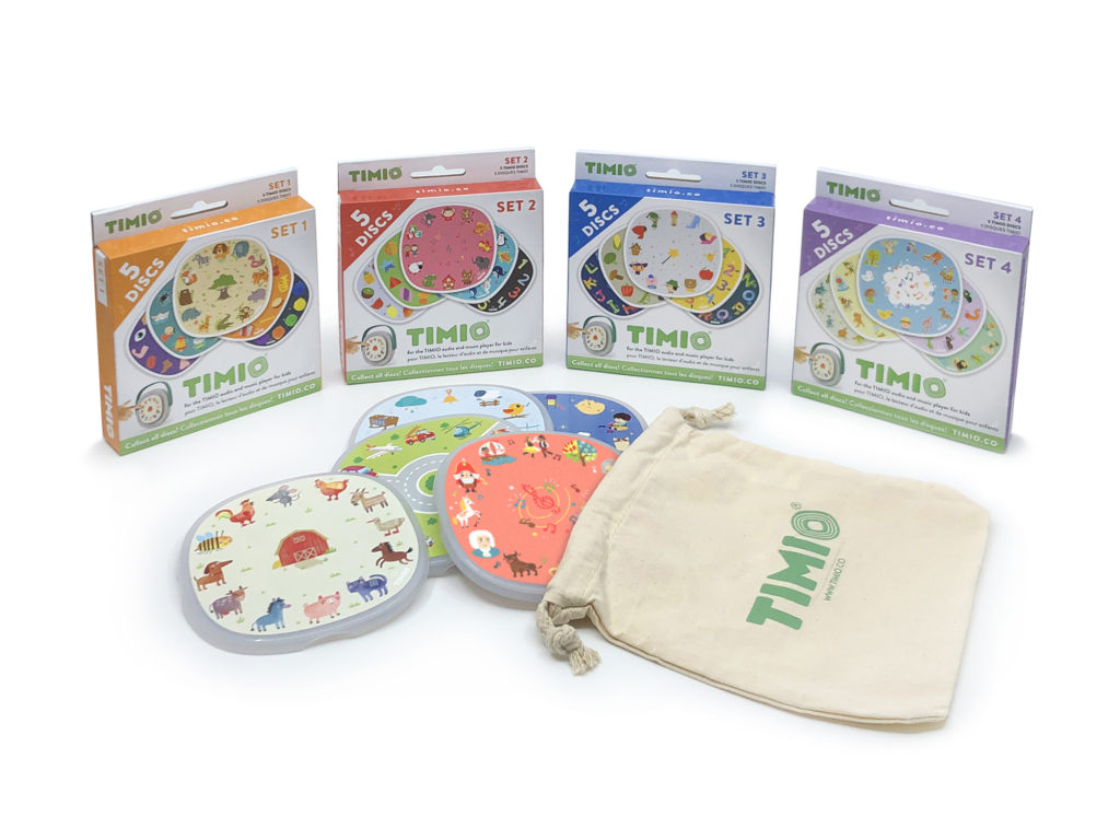 TIMIO® Starter Kit: Player + 5 Discs