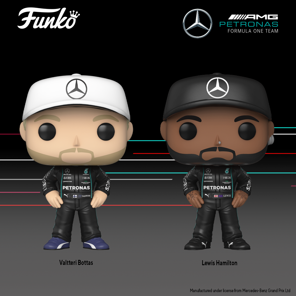 Funko announces collaboration with the Mercedes-AMG Petronas F1