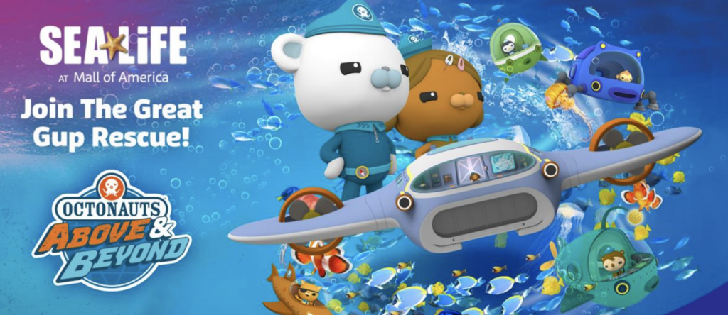 Octonauts takes the plunge at Sea Life at Mall of America - Toy World  Magazine, The business magazine with a passion for toysToy World Magazine