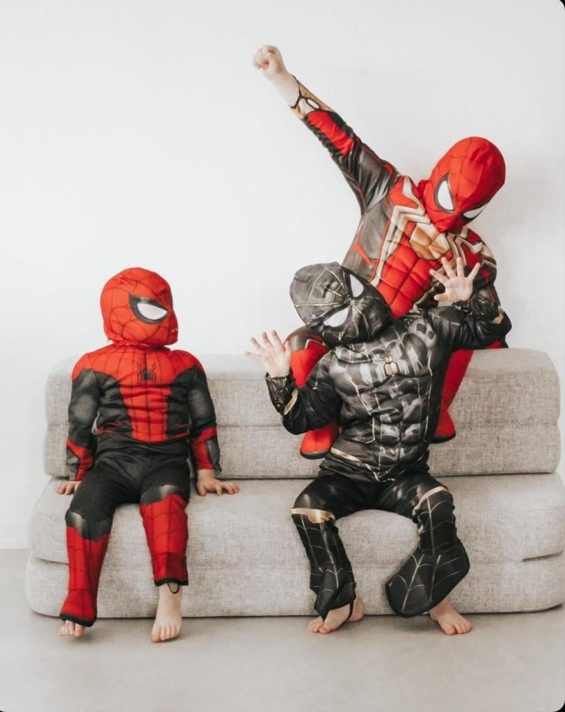 How to make a spiderman costume for kids and adults