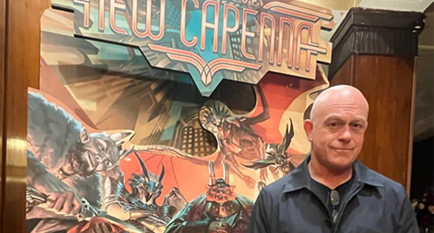 Ross Kemp promotes latest Magic: The Gathering release: Streets of New Capenna