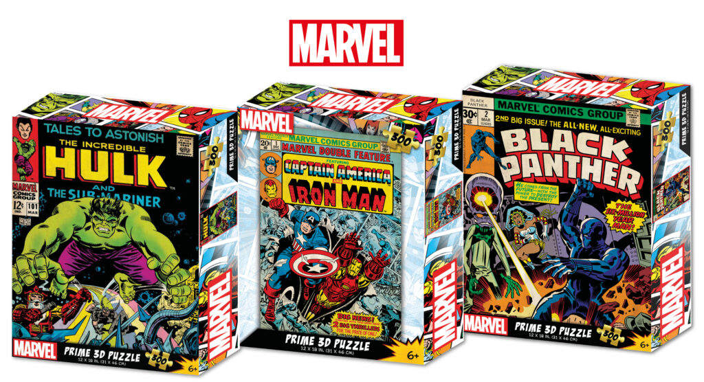 Marvel Marvel Comics Avengers, 300 Pieces, Prime 3d Ltd