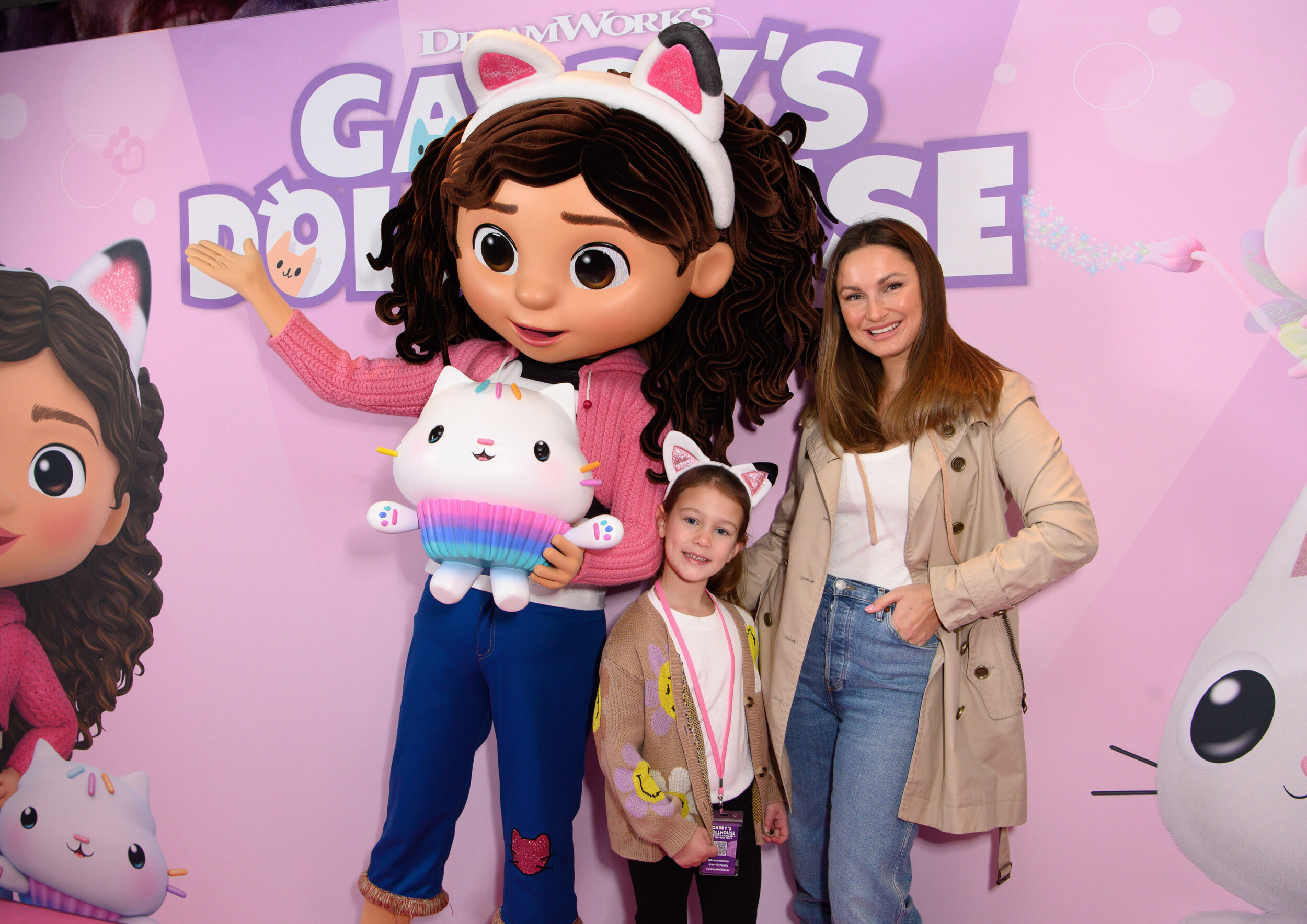 DreamWorks Animation stages Gabby's Dollhouse VIP screening Toy World
