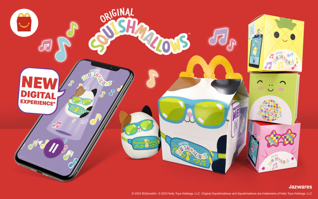 Jazwares brings Squishmallows to McDonald's Happy Meals Toy World