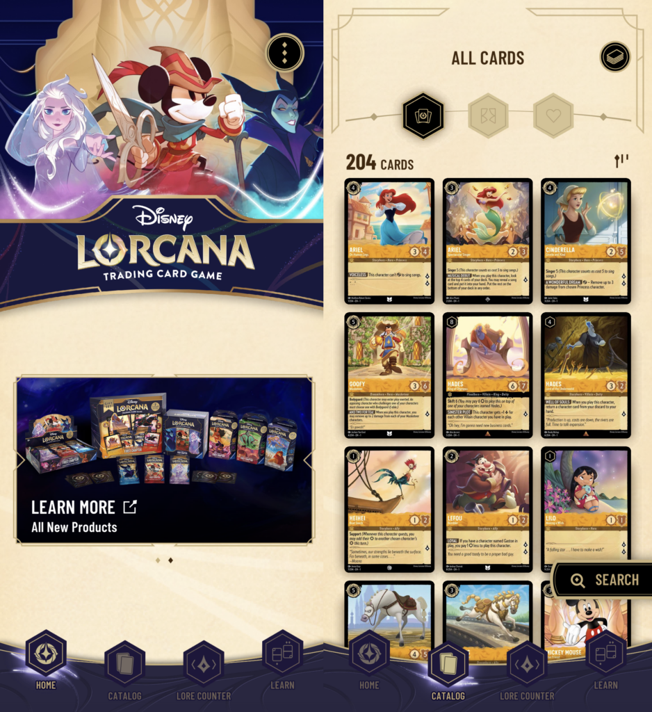 Disney Lorcana Cards – Complete Card List + Search