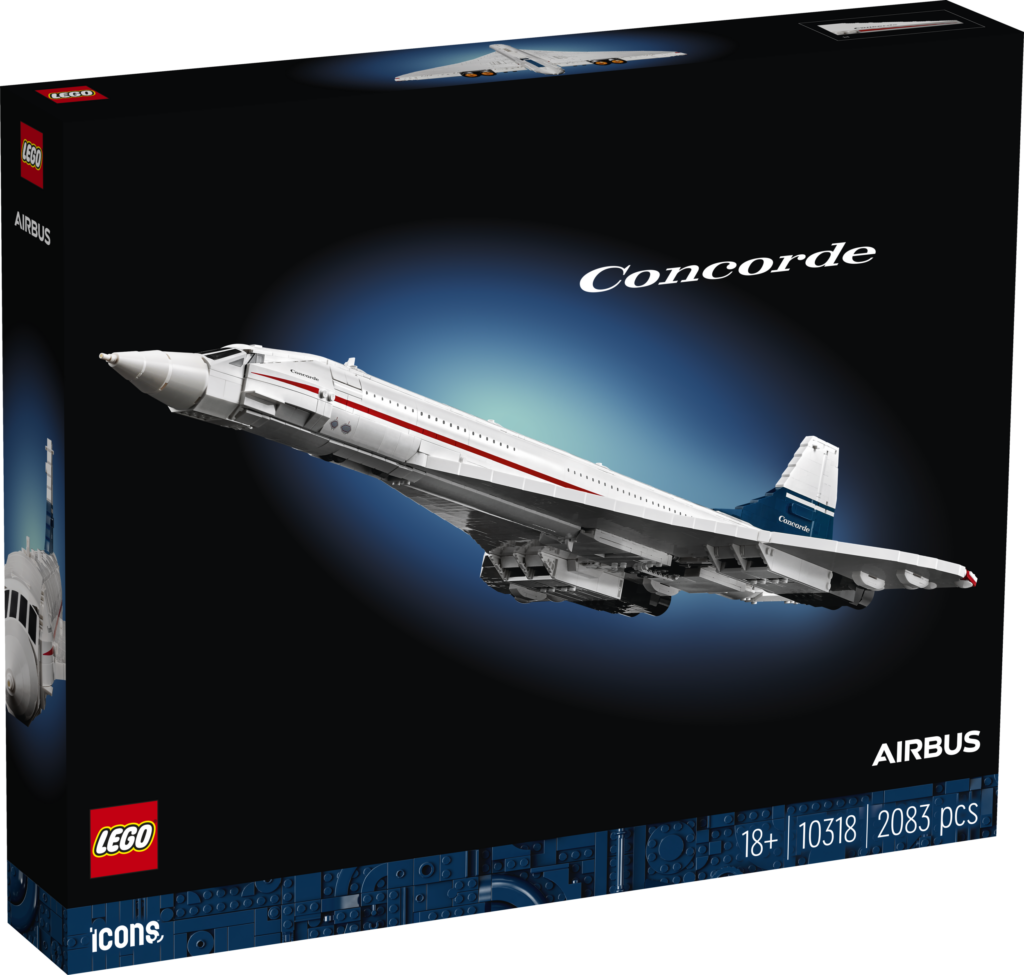 Lego's new Concorde set takes flight