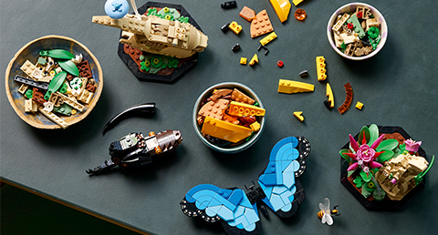 LEGO Introduces the Insect Collection Featuring an ASMR Playlist