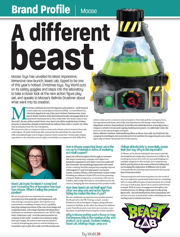 Exclusive: Why Beast Lab could be a hit toy this ChristmasToy