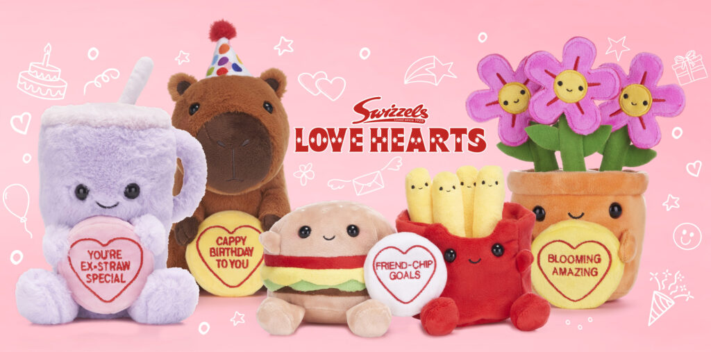 Posh Paws debuts sweet new additions to Swizzels Love Hearts