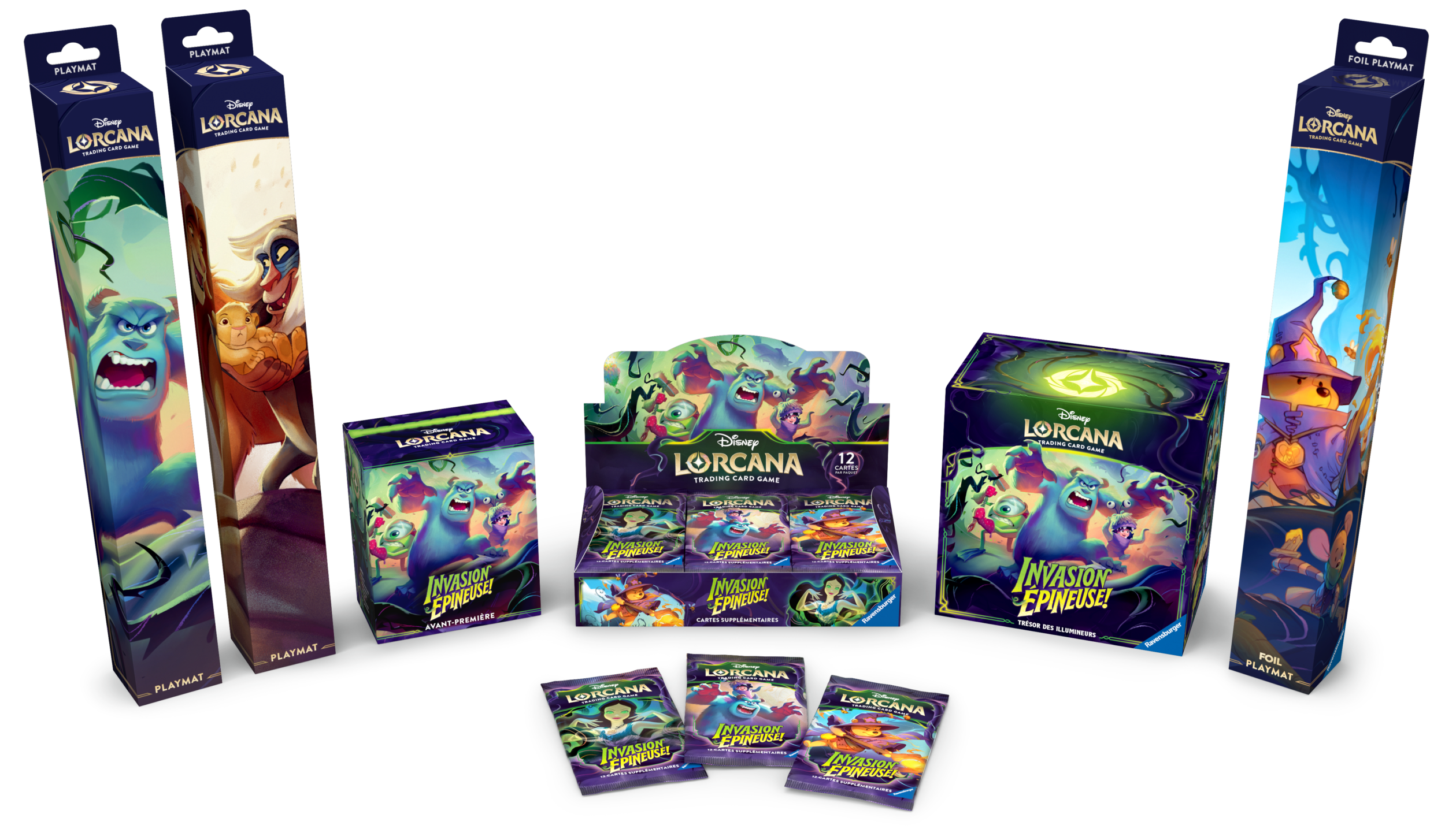 Disney Lorcana サプライ　新品未開封 Ravensburger announces details of forthcoming Disney Lorcana sets