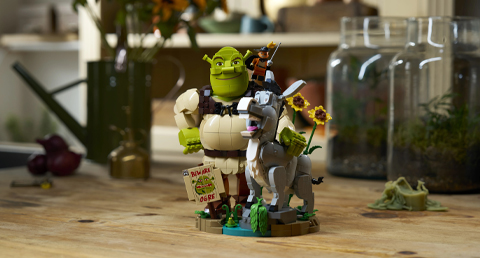 LEGO præsenterer Shrek-sæt til fantastiske eventyr