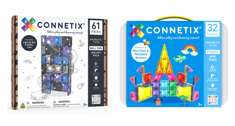 Connetix launches four new magnetic tiles packs