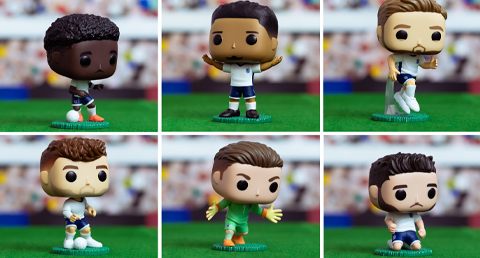 Funko showcases official England National Football Team collection