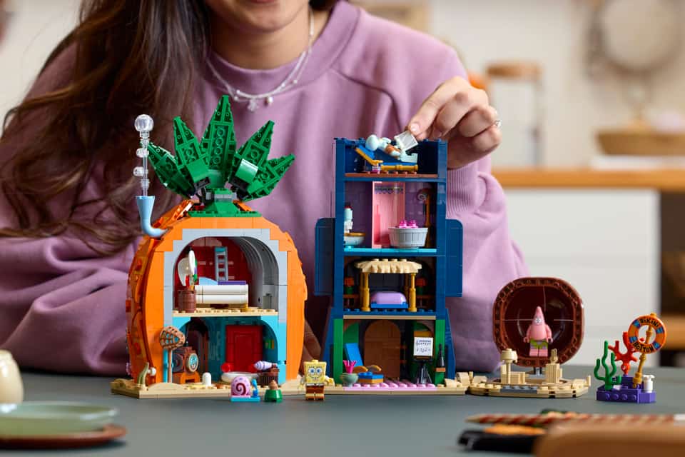 Lego unveils first ever SpongeBob SquarePants set for adults