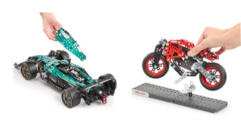The Entertainer launches new Aston Martin and Ducati Meccano sets