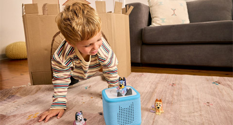 Tonies debuts its first Bluey collection