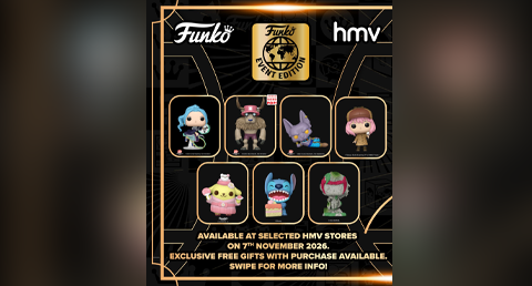 Funko and HMV to host collectibles event across UK and Ireland