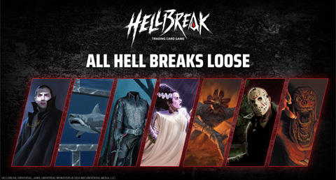 Spin Master’s Hellbreak TCG adds Paramount Pictures to its monster universe