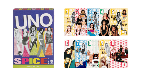 Mattel lancerer Uno Spice Girls – nostalgi møder kortspil